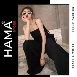 Jum ống cúp ngực HAMA STORE H6 - Dáng dài ống rộng sang chảnh