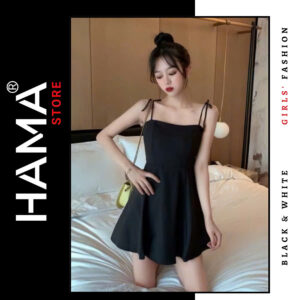 Đầm nữ 2 dây HAMA STORE H10 - Dáng xòe cực yêu